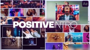 Videohive Positive Intro Openers template preview