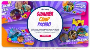 Videohive Summer Camp Presentation Openers template preview