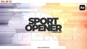 Videohive SPORT OPENER 46706272 Openers template preview