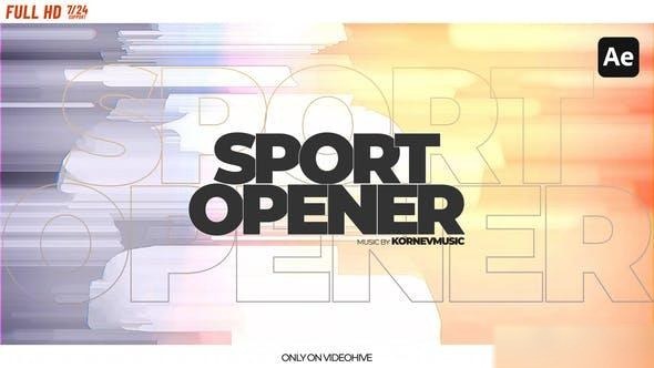 Videohive SPORT OPENER 46706272 Openers template preview
