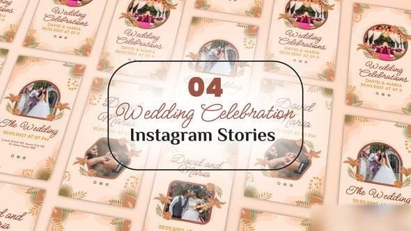 Videohive Wedding Celebration Instagram Stories