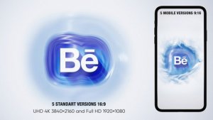 Videohive Fluid Simple Logo Reveal Logo Stings template preview