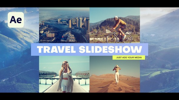 Videohive Slideshow - Travel Slideshow 56435501 Openers template preview