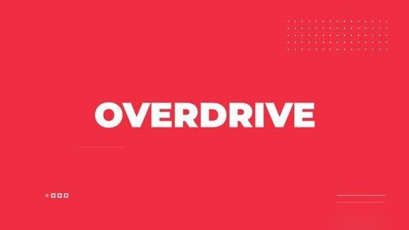 Videohive Overdrive Slides Openers template preview