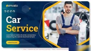 Videohive Car Service Promo Openers template preview