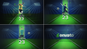 Videohive Soccer Players v3 Openers template preview