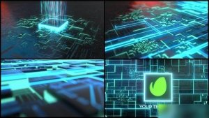 Videohive AI Futuristic Opener | Digital Technology Logo Openers template preview