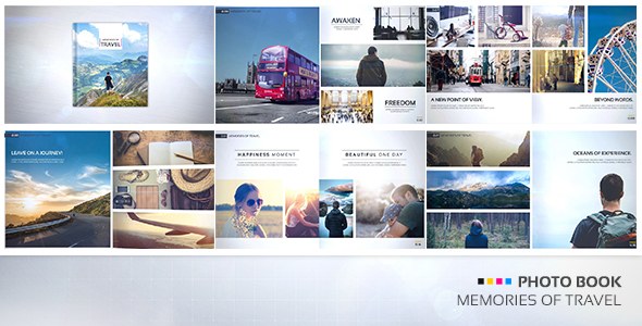 Photo Book Video Displays template preview