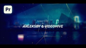 Plexus Titles Opener Premiere Pro template preview