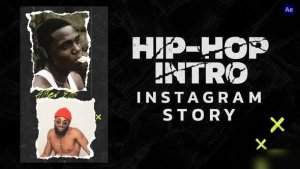 Videohive Hip-Hop Intro Story & Reels Openers template preview