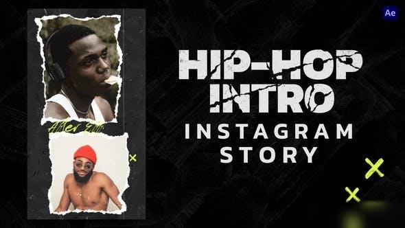 Videohive Hip-Hop Intro Story & Reels Openers template preview