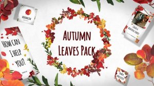 Videohive Autumn Leaves Pack Elements template preview