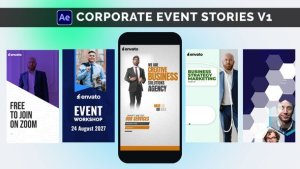 Videohive Corporate Event Stories - Promo - Part 1 Openers template preview