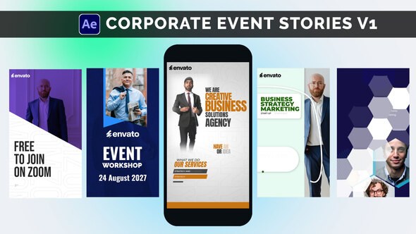 Videohive Corporate Event Stories - Promo - Part 1 Openers template preview