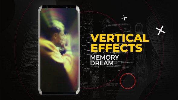 Videohive Vertical Memory Dream Effects | After Effects Elements template preview