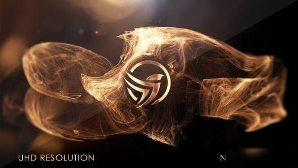 Videohive Golden Flow Logo Reveal Openers template preview
