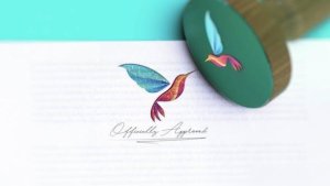 Videohive 3D Stamp Logo Reveal Logo Stings template preview