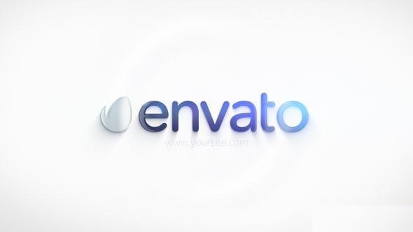 Videohive Clean Ripple Logo 2 Logo Stings template preview