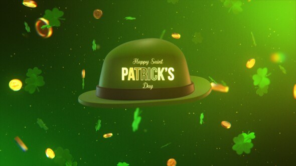 Videohive St Patricks Day Intro Openers template preview