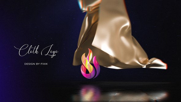 Videohive Cloth Logo | AE Openers template preview