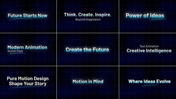 Videohive Text Animation | After Effects 60629384 Titles template preview