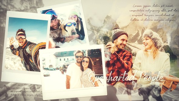 Videohive Photo Slideshow / Ink Memories Video Displays template preview