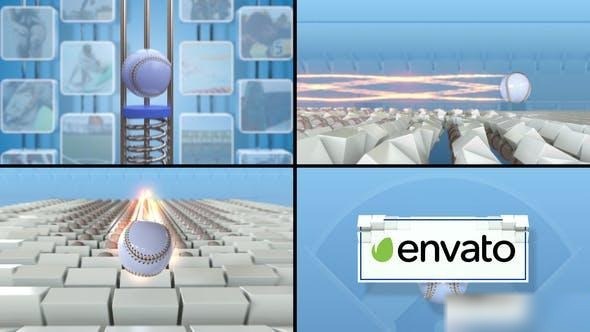 Videohive Baseball Logo Reveal 8 Logo Stings template preview