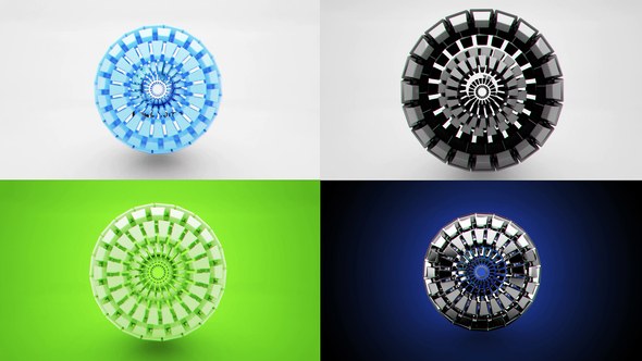 Videohive The Sphere Logo Stings template preview