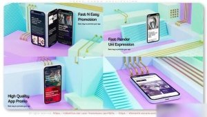 Videohive Fresh Promo Application Openers template preview