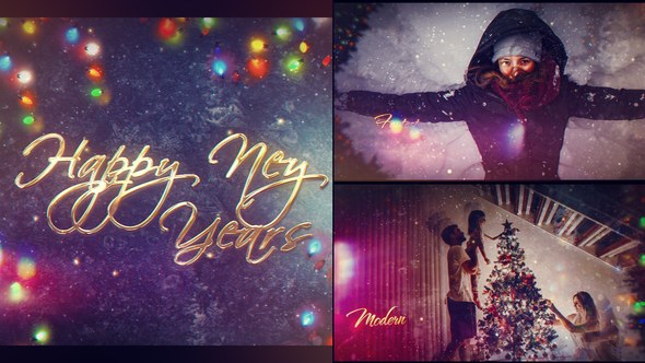 Videohive Christmas Slideshow 29786714 Video Displays template preview