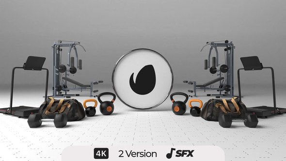 Videohive Gym Logo Logo Stings template preview