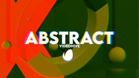 Videohive 3d Abstract Intro V 2.0 Openers template preview