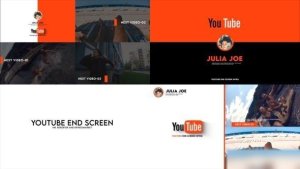 Videohive Youtube End Screen Promo Openers template preview