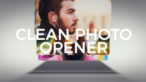 Videohive Clean Photo Logo Opener 21246247 Openers template preview