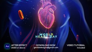 Videohive World Heart Day 59980918 Openers template preview