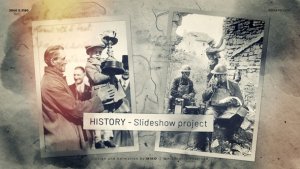Videohive History Slideshow 4K Video Displays template preview