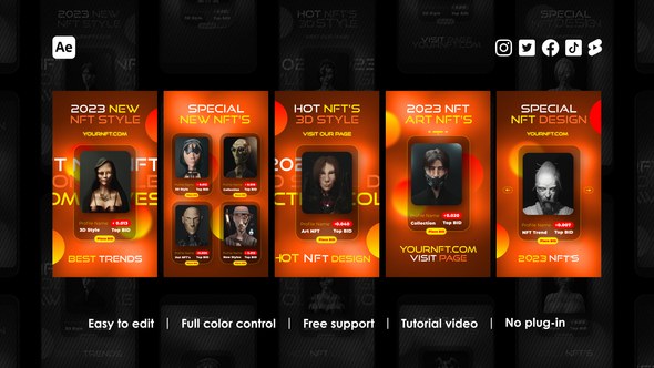 Videohive Artwork Instagram Reels Product Promo template preview