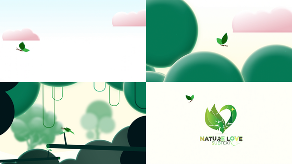 Videohive Nature Logo Revealer Logo Stings template preview