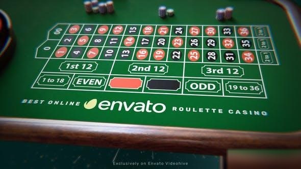 Videohive Roulette Casino Openers template preview