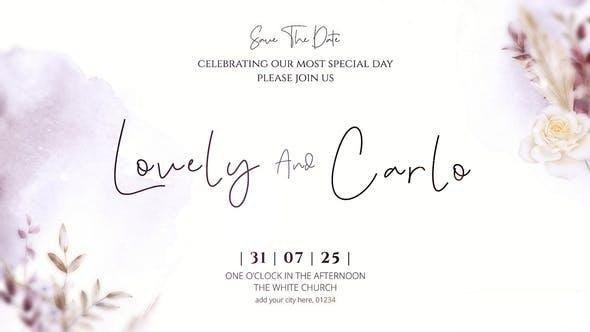 Videohive Wedding Intro V6 Openers template preview