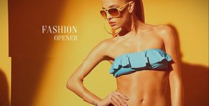 Fashion Opener Video Displays template preview