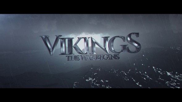Vikings Title Video Displays template preview