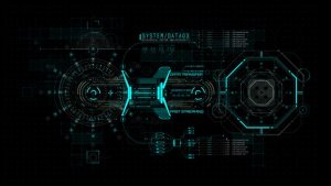 Videohive HUD Info System 3 Elements template preview
