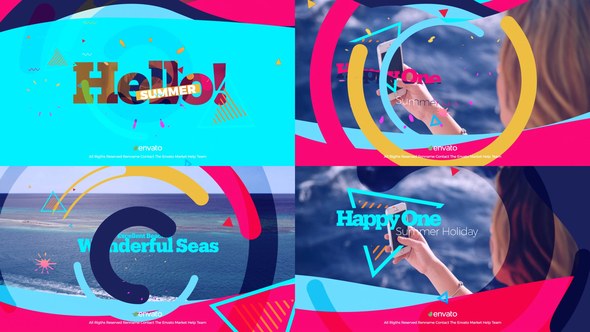Videohive Summer Opener 22129558 Openers template preview