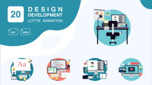 Videohive Design and Development Animation Vol.2 | After Effects Elements template preview