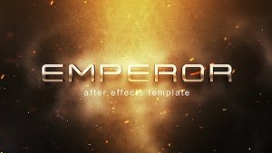 Epic Trailer Titles Video Displays template preview