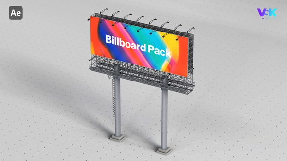 Videohive Billboard Mockups 59191420 Product Promo template preview