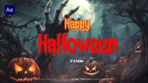 Videohive Halloween Intro | Happy Halloween 2024 Openers template preview
