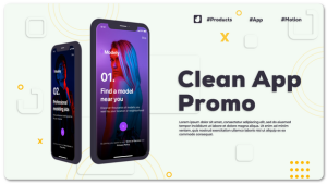 Videohive Clean App Promo 49392693 Product Promo template preview