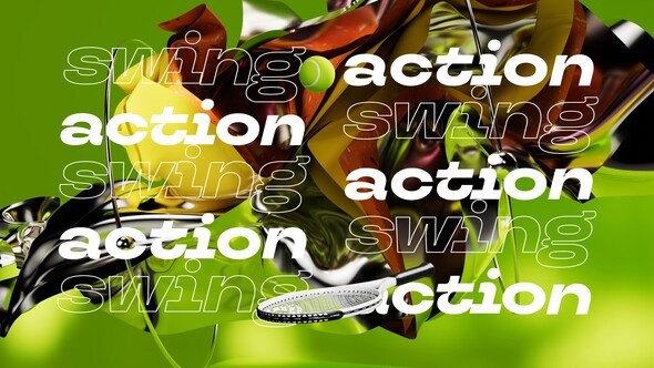 Videohive Tennis Sport Intro and Logo Reveal Openers template preview